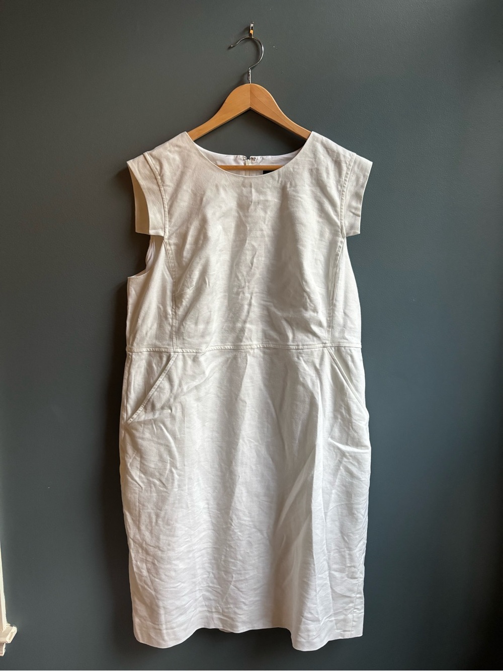 J.Crew Résumé Dress | Crisp White | Size 18 (US)